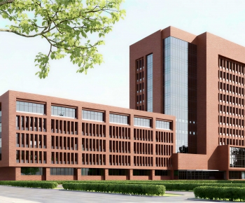 Modern Appearance Of Commercial Building-ID:355329997