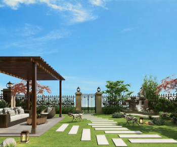 Modern Courtyard/landscape-ID:471196891