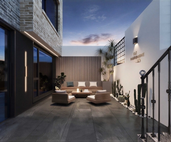 Modern Courtyard/landscape-ID:428433908