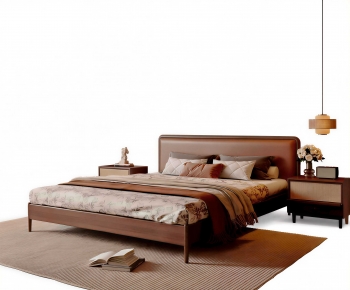Modern Double Bed-ID:481600056