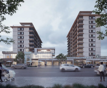 Modern Residential Building-ID:473494059