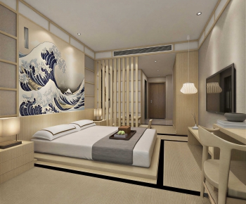 Japanese Style Bedroom-ID:236783031