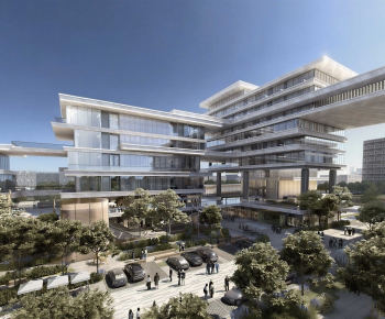 Modern Appearance Of Commercial Building-ID:941670899