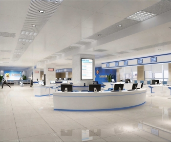 Modern Office Reception Desk-ID:404999979