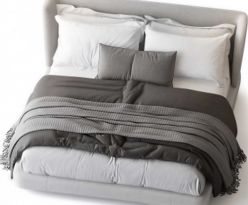 Modern Double Bed-ID:522466901