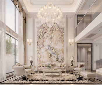 European Style A Living Room-ID:827277908
