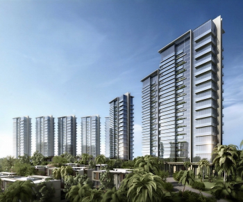 Modern Residential Building-ID:967973959
