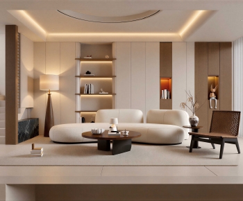 Modern A Living Room-ID:837121963