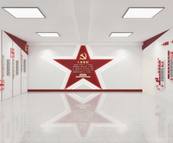 Modern Exhibition Hall-ID:886243108