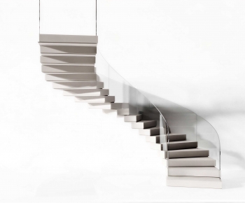Modern Rotating Staircase-ID:676938067