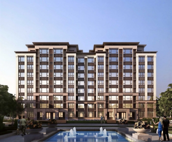Modern Residential Building-ID:839385995