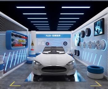 Modern Exhibition Hall-ID:853300189