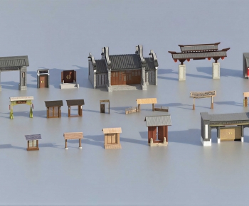 Chinese Style Facade Element-ID:860321047