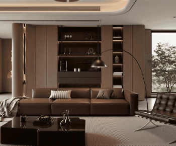 Modern A Living Room-ID:698941956