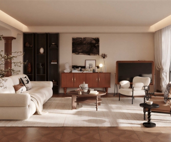 Modern A Living Room-ID:378268004