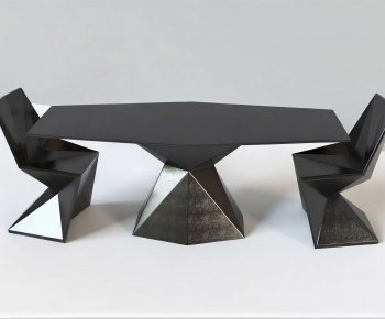 Modern Dining Table And Chairs-ID:743389145