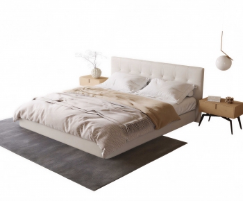 Modern Double Bed-ID:484811076