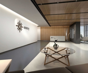 Modern Office Reception Desk-ID:400509818