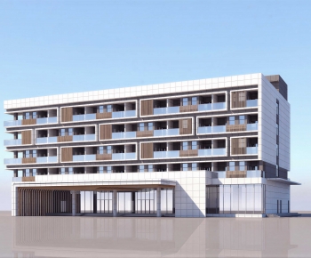 Modern Appearance Of Commercial Building-ID:227329021