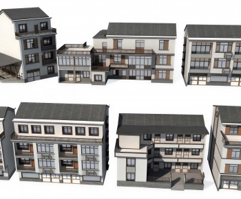 New Chinese Style Residential Building-ID:132724058