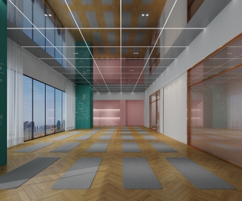 Modern Yoga Room-ID:590869907