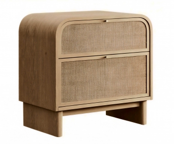 Wabi-sabi Style Bedside Cupboard-ID:772794013