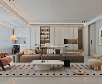 Modern A Living Room-ID:219433073
