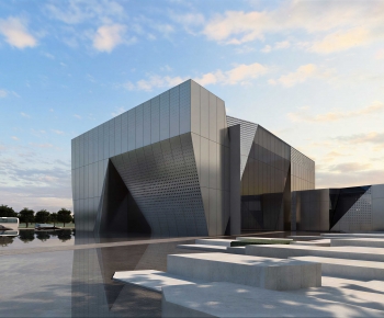 Modern Appearance Of Commercial Building-ID:158810637