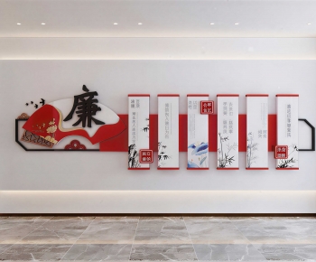 New Chinese Style Culture Wall-ID:677695047