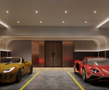 Modern Underground Garage-ID:318571092