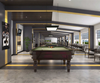 Modern Billiard Room-ID:920439966