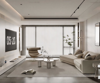 Modern A Living Room-ID:895873077