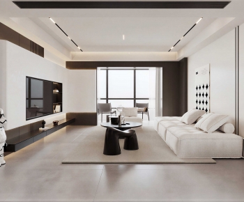 Modern A Living Room-ID:971940998