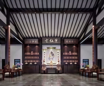 Chinese Style A Living Room-ID:533523081