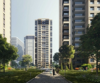 Modern Residential Building-ID:780184039
