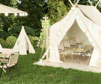 Modern Outdoor Tables And Chairs-ID:724008082