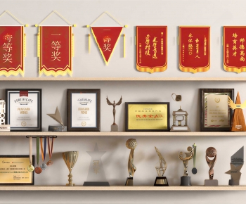 Modern Flag/badge/trophy/certificate-ID:618200062