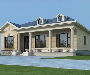 European Style Residential Building-ID:688503039