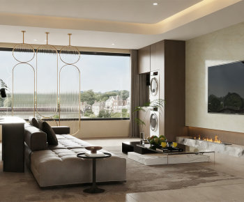 Modern A Living Room-ID:973195084