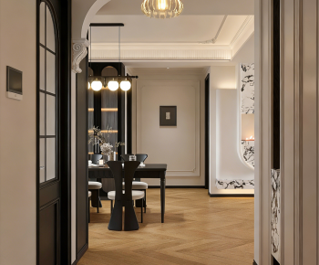 French Style Dining Room-ID:783704047