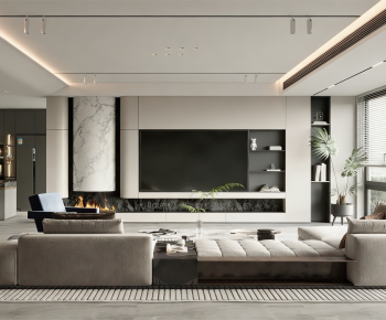 Modern A Living Room-ID:213839051