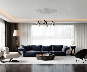 Modern A Living Room-ID:421597006