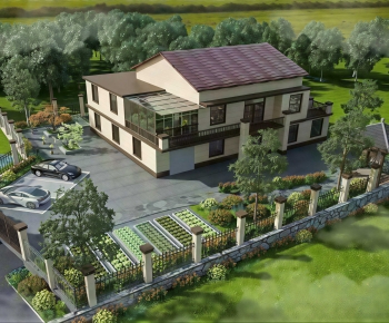New Chinese Style Detached Villa-ID:804997924