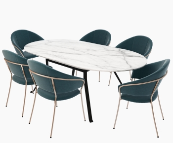Modern Dining Table And Chairs-ID:282950482