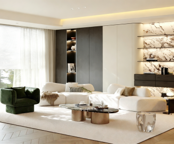 Modern A Living Room-ID:429634095