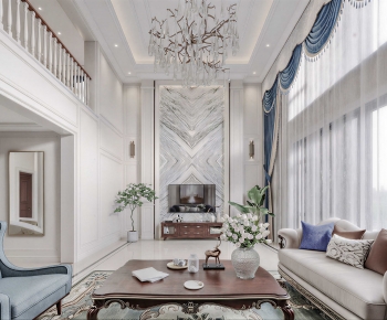 Modern A Living Room-ID:206130033
