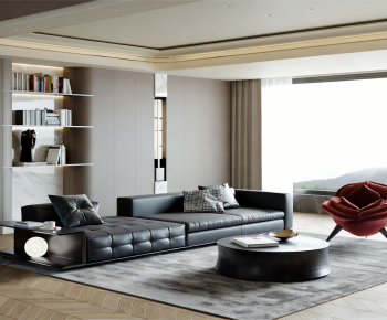 Modern A Living Room-ID:795717958