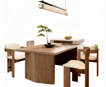 Modern Dining Table And Chairs-ID:978460355