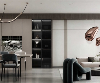 Modern A Living Room-ID:531110054