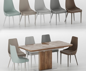 Modern Dining Table And Chairs-ID:719329128